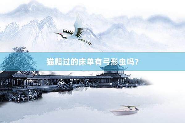 猫爬过的床单有弓形虫吗？